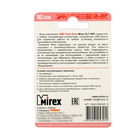 Флешка Mirex ELF RED, 16 ГБ, чт до 25 Мб/с, зап до 15 Мб/с, красная - Фото 3