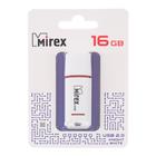 Флешка Mirex KNIGHT WHITE, 16 Гб, USB2.0, чт до 25 Мб/с, зап до 15 Мб/с, белая - Фото 4