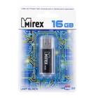 Флешка Mirex UNIT BLACK, 16 Гб, USB2.0, чт до 25 Мб/с, зап до 15 Мб/с, черная - Фото 2