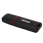 Флешка Mirex KNIGHT BLACK, 32 Гб, USB2.0, чт до 25 Мб/с, зап до 15 Мб/с, черная - фото 9478728