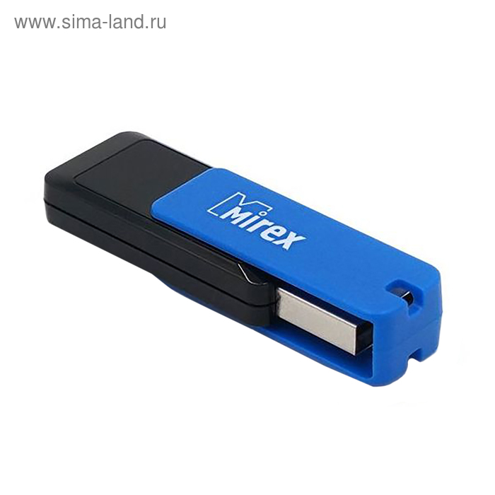 Флешка Mirex CITY BLUE, 32 Гб, USB2.0, чт до 25 Мб/с, зап до 15 Мб/с, синяя - Фото 1