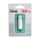 Флешка Mirex UNIT SILVER, 32 Гб, USB2.0, чт до 25 Мб/с, зап до 15 Мб/с, серебристая - фото 8966217