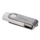 Флешка Mirex SWIVEL WHITE, 32 Гб, USB2.0, чт до 25 Мб/с, зап до 15 Мб/с, белая - фото 3706209