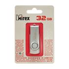 Флешка Mirex SWIVEL WHITE, 32 Гб, USB2.0, чт до 25 Мб/с, зап до 15 Мб/с, белая - фото 8354480