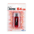 Флешка Mirex ELF RED, 64 Гб, USB2.0, чт до 25 Мб/с, зап до 15 Мб/с, красная - Фото 2