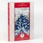 Набор столовый Этель "Зимние узоры", скатерть 220 х 150 см, салфетки - 12 шт, 100% хл - Фото 14