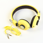 Наушники HAVIT HV-H328F, накладные, микрофон, 110 дБ, 32 Ом, 3.5 мм, 1.2 м, желтые - Фото 3