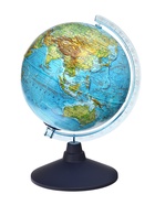Глобус физико-политический «Классик Евро», диаметр 210 мм, с подсветкой от батареек - Фото 2