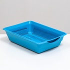 Туалет глубокий с сеткой 36×25×9 см, голубой - Фото 2