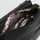 Сумка женская, отдел на молнии, наружный карман, регулируемый ремень, цвет чёрный - Фото 5