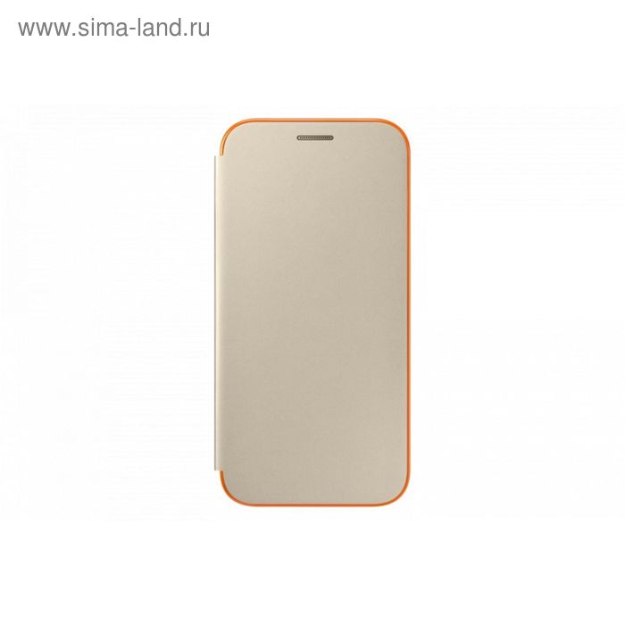 Чехол Samsung для Samsung Galaxy A3 (2017) Neon Flip Cover золотистый - Фото 1