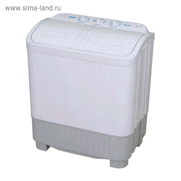 Стиральная машина "Фея" СМП 40 Н, класс В, 1320 об/мин, 4 кг, бело-серая - Фото 1
