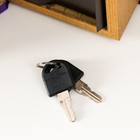 Шкатулка книга-сейф «Пусть сбываются мечты», дерево, под шёлк, 17×11×5 см - Фото 4