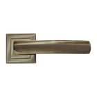 Ручка дверная RUCETTI RAP 11-S AB, цвет бронза - фото 297961521