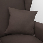 Чехол для мягкой мебели Collorista на кресло,наволочка 40*40 см в ПОДАРОК,шоколадный - Фото 3
