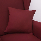 Чехол для мягкой мебели Collorista,3-х местный диван,наволочка 40*40 см в ПОДАРОК,бордовый - Фото 2