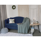 Чехол для мягкой мебели Collorista,4-х местный диван,наволочка 40*40 см в ПОДАРОК,тёмн.синий 24810 - Фото 1