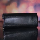 Клатч женский, отдел на магните, длинная цепь, цвет чёрный - Фото 2