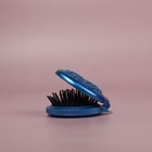 Расчёска массажная «Перламутровая бабочка», складная, с зеркалом, 5,5 × 9 см, цвет МИКС - Фото 6