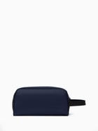 Косметичка дорожная на молнии с ручкой, объёмная, большая, тёмно-синяя - Фото 4