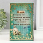 Шкатулка книга - сейф «Мои наполеоновские планы», дерево и искусственная кожа, с замком, 17×11×5 см - Фото 5