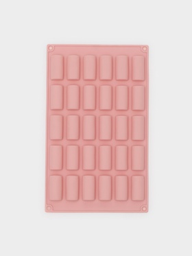 Форма для шоколада Доляна «Батончик», 27.5×17.5 см, 30 ячеек (4×2×1.5 см), МИКС