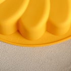 Форма силиконовая для выпечки Доляна «Ромашка», 19×3,3 см, цвет МИКС - Фото 5