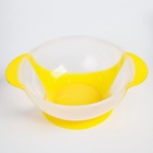 Тарелка M&B «За маму и папу» 350 мл, в наборе крышка, ложка, МИКС - Фото 5