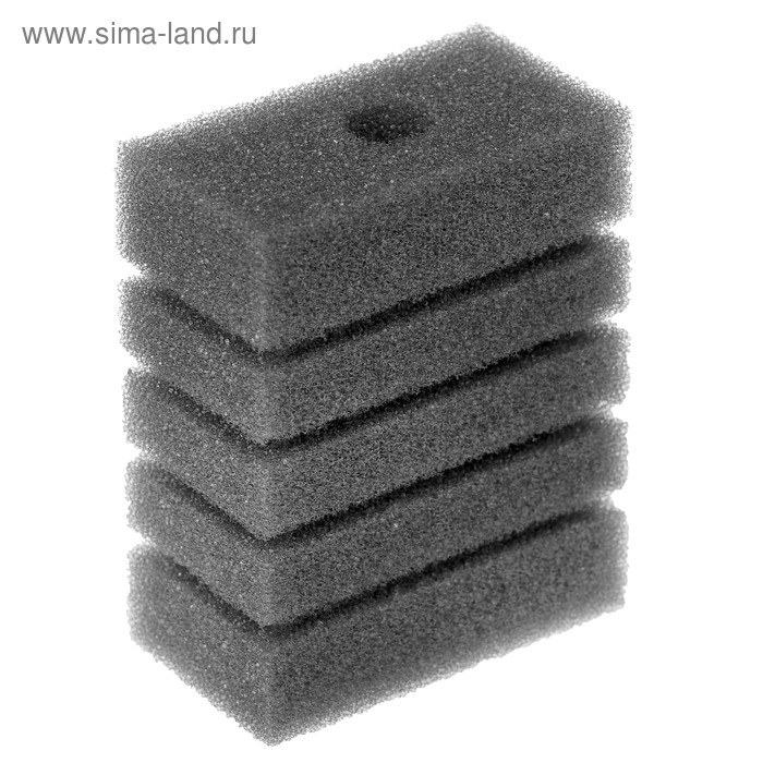 Губка прямоугольная для фильтра турбо №4, 8х4,2х10 см - Фото 1
