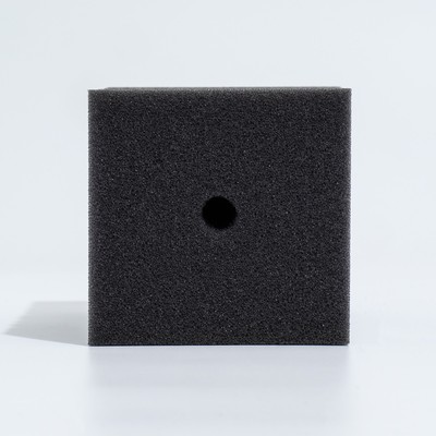 Губка прямоугольная для фильтра турбо № 11, 10×10×16 см, серая