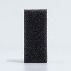 Губка прямоугольная для фильтра, серия F, 3×3.5×7 см, серая - Фото 3