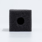 Губка прямоугольная для фильтра, серия F, 3,5 х 4 х 10 см, серая - Фото 4