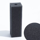 Губка прямоугольная для фильтра, серия F, 4.5×5×15 см, серая - Фото 1