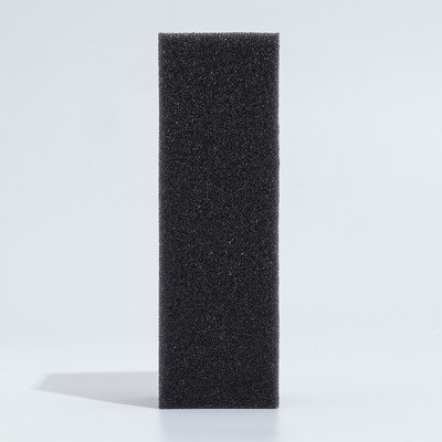 Губка прямоугольная для фильтра, серия F, 5.5×6×17 см, серая