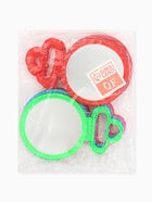 Зеркало настольное, круглое, настенное, 11.5×17.8 см, (d=9.5 см), МИКС - Фото 4