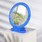 Зеркало настольное, круглое, настенное, с рамкой для фото, 25×16.2 см, (d=12.6 см), МИКС - Фото 2