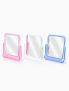 Зеркало настольное, с увеличением х2, двустороннее, 13.5×17.5 см, (10.5×14 см), МИКС - Фото 5