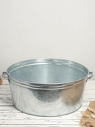 Таз для бани, круглый, оцинкованная сталь, 38 л - Фото 8