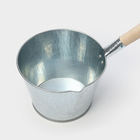 Ковш банный оцинкованный, 3 л, ГОСТ - Фото 3