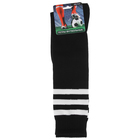 Гетры футбольные ONLYTOP, р. 38-39, цвет чёрный - Фото 2