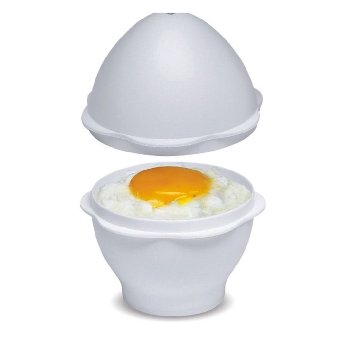 Форма для варки яиц в СВЧ, 2 штуки - фото 1892193601