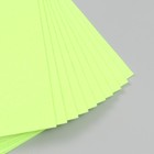 Фетр жесткий 2 мм "Свежая зелень" набор 10 листов формат А4 - фото 8354967