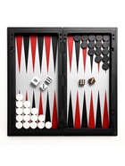 Шахматы с шашками и нардами «Классика», 3 в 1, магнитная доска 25×25 см - Фото 4