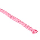 Шнур для вязания без сердечника 100% полиэфир, ширина 3мм 100м/210гр, (90 розовый) - Фото 3