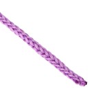 Шнур для вязания без сердечника 100% полиэфир, ширина 3мм 100м/210гр, (92 фиолетовый) - Фото 3