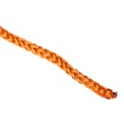 Шнур для вязания без сердечника 100% полиэфир, ширина 3мм 100м/210гр, (103 песочный) - Фото 3