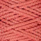 Шнур для вязания с сердечником 100% полиэфир, ширина 5 мм 100м/550гр (78 коралловый) - Фото 1