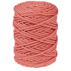 Шнур для вязания с сердечником 100% полиэфир, ширина 5 мм 100м/550гр (78 коралловый) - Фото 2
