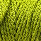 Шнур для вязания с сердечником 100% полиэфир, ширина 5 мм 100м/550гр (51 оливковый) - Фото 3