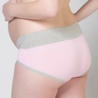 Трусы для беременных (низкие), размер 42-44, цвет розовый/серый - Фото 3